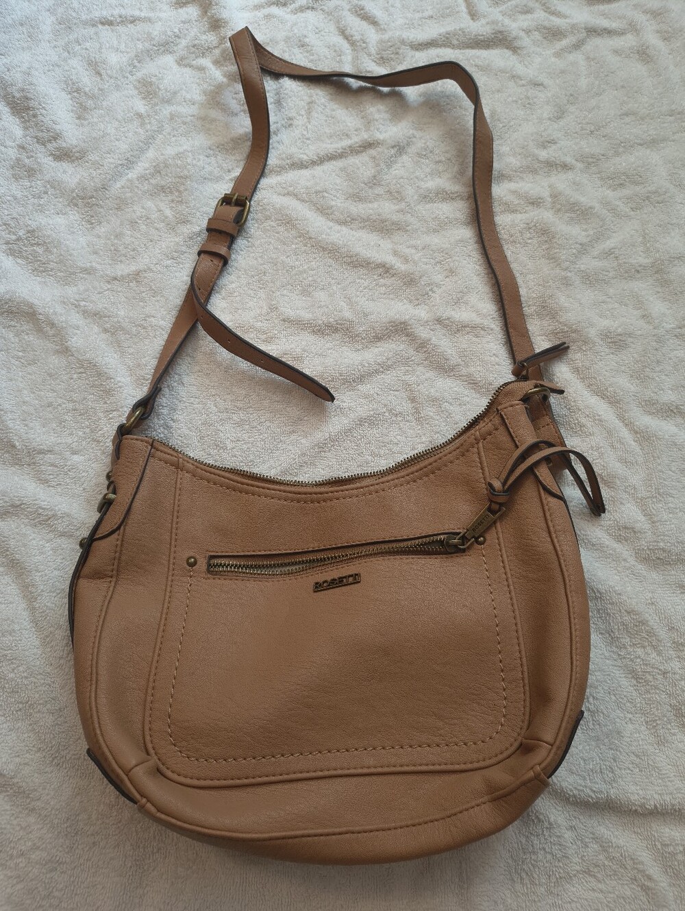 Rosetti Tan Crossbody Bag